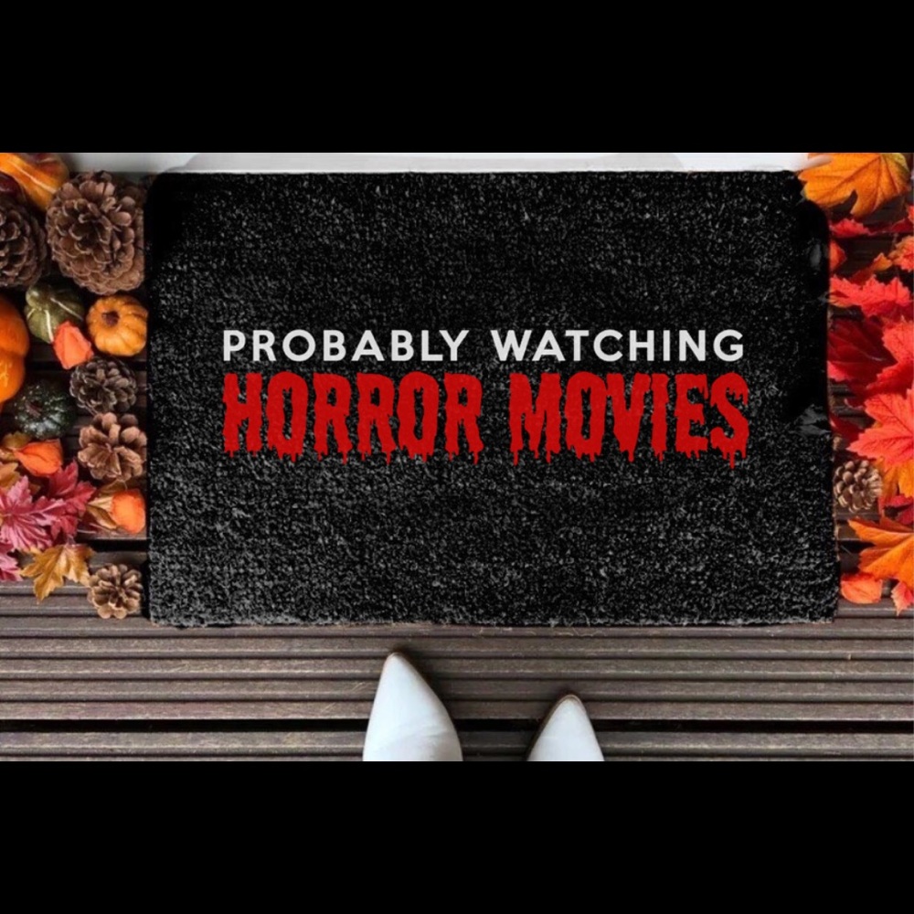 Horror Movies Halloween Doormat